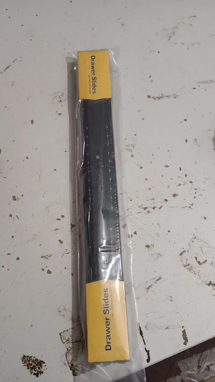YENUO Push to Open Drawer Runners Full Extension 600mm