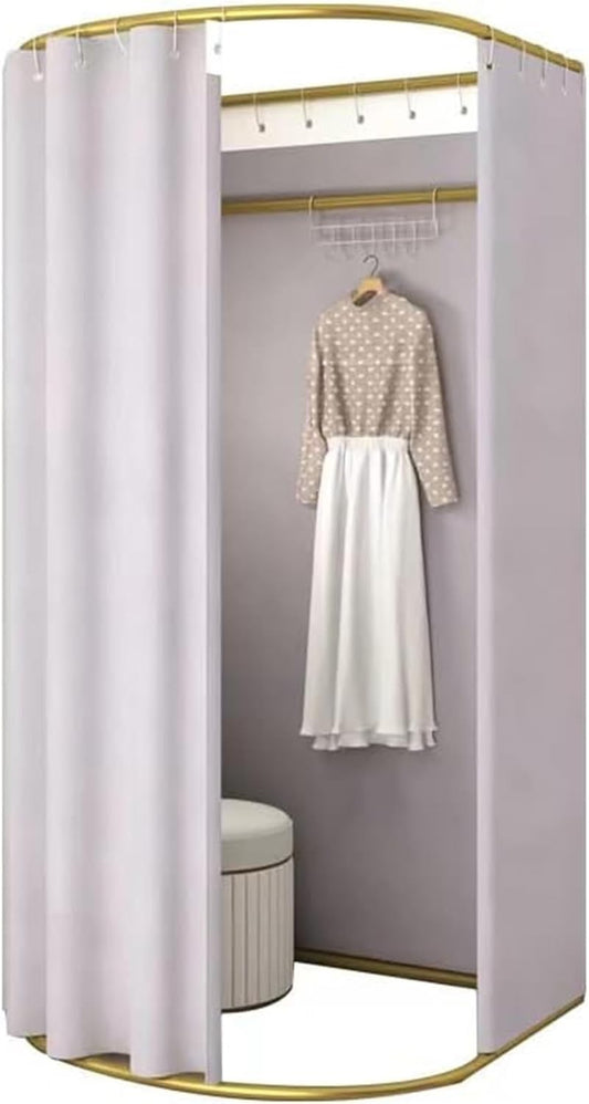 Portable Changing Room Privacy Dressing Tent Booth 200x100x95cm Retail Grey