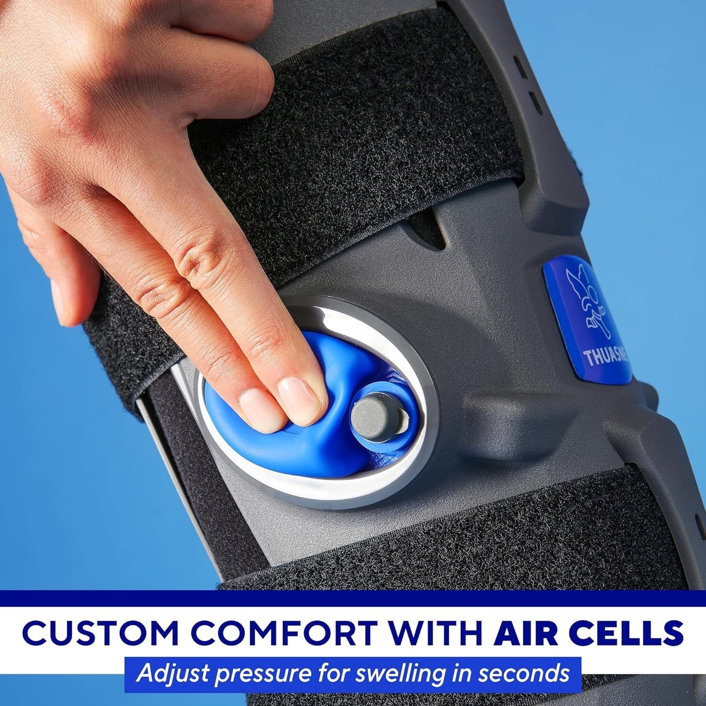 Air Walker Fracture Boot Pneumatic Ankle Foot Support Medical Walking Brace