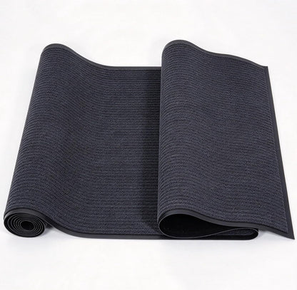 Hallway Runner Carpet Rug 300x90cm Grey Non Slip Rubber Backed Washable Floor