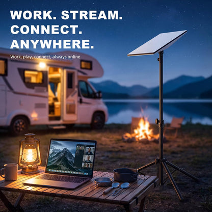 Starlink Gen 3 Tripod Mount Portable Wide Base Floor Spike Camping Motorhome