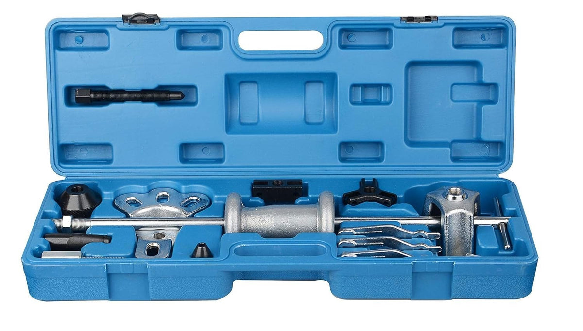 Wheel Bearing Puller Set 17pc Slide Hammer Hub Axle Gear Seal Removal Tool Case