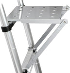 Extension Ladder Work Platform Tool Stand Anti Slip 330lb Capacity