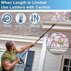 10 Pcs Pressure Washer Extension Wand Karcher K2-K7 4000PSI with 6 Nozzle Tips