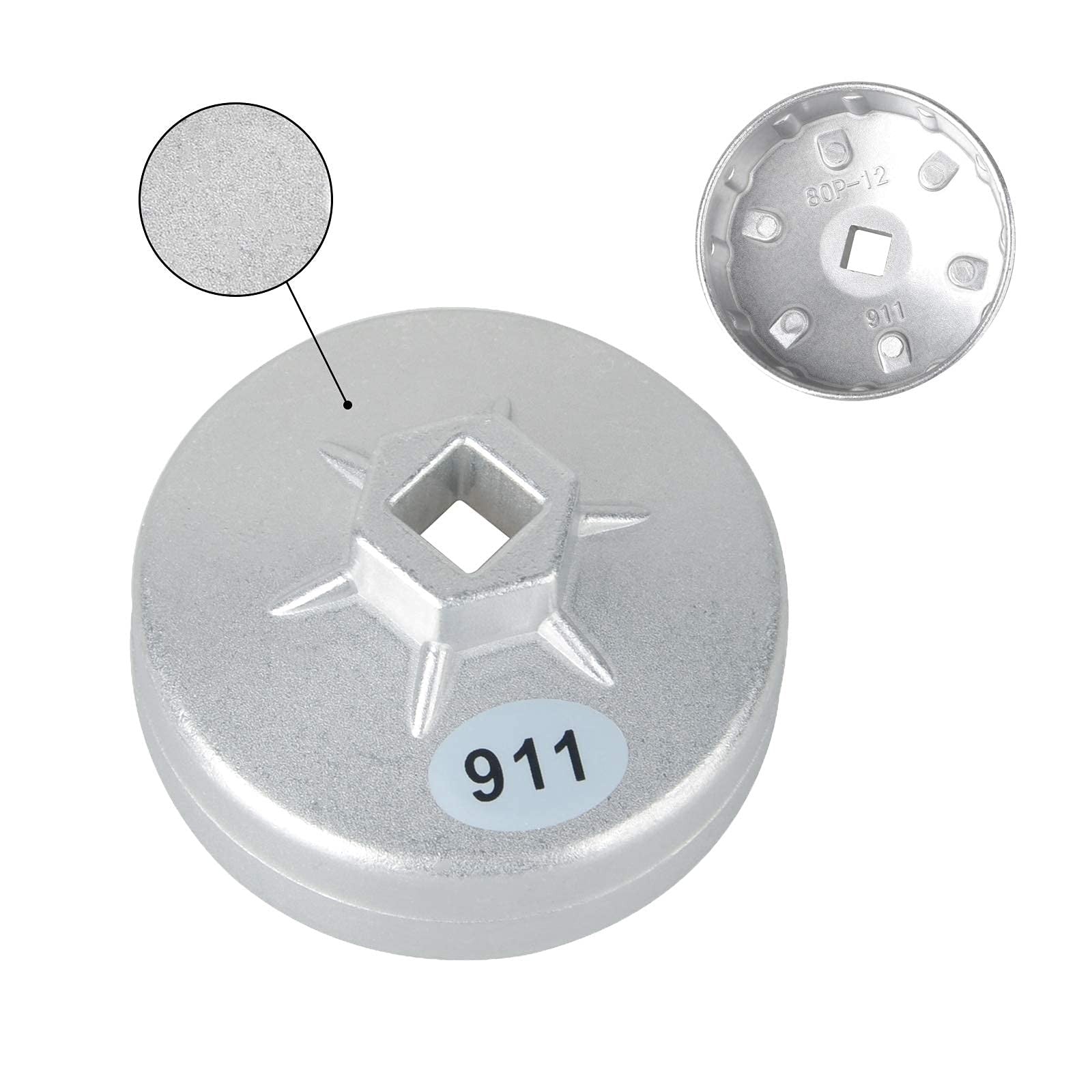 DAYUAN YT-97937 23pcs Aluminum Alloy Cup Type Oil Filter Cap Wrench Socket