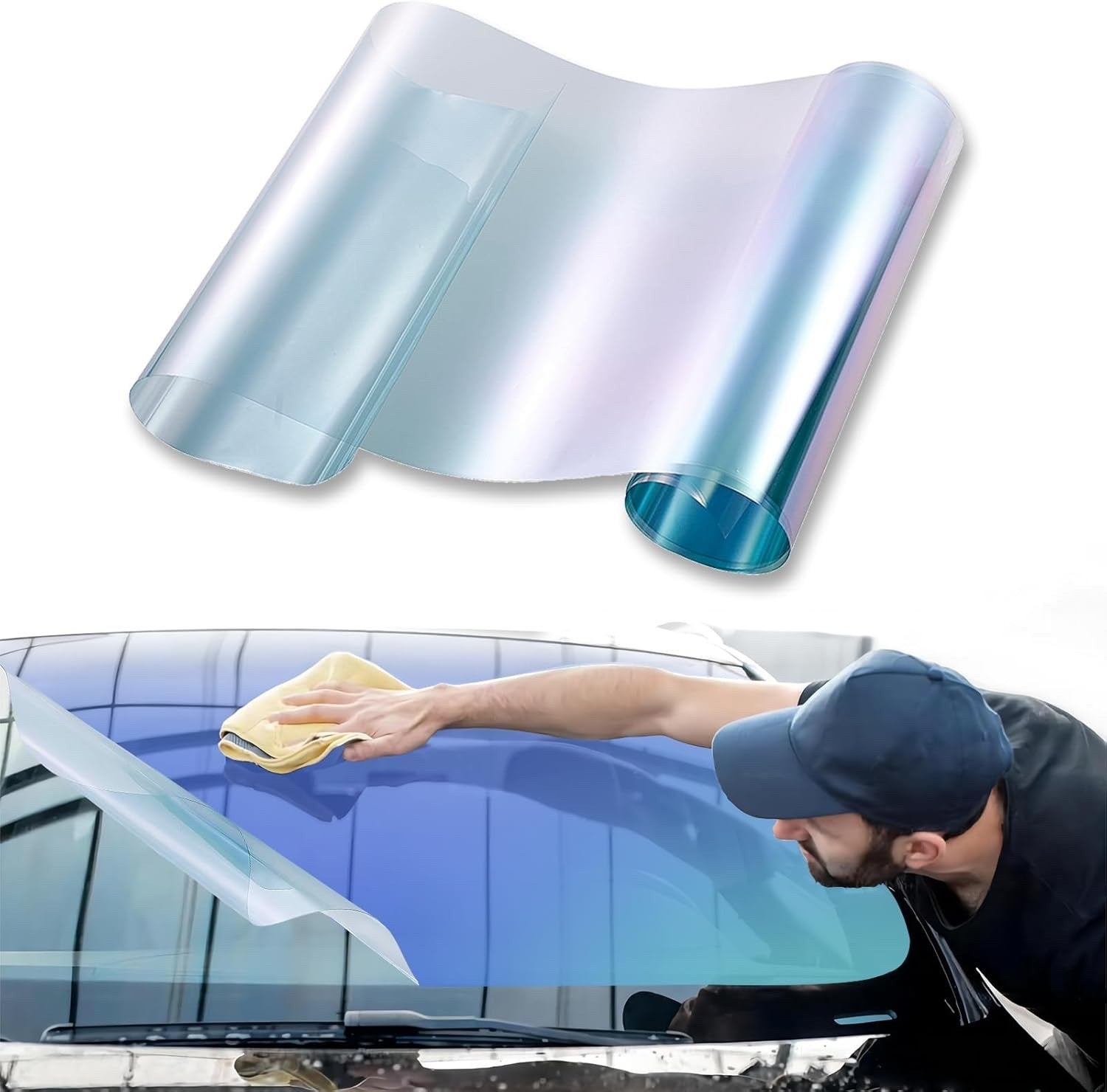XhuangTech Car Window Tint Film 67% VLT Chameleon Car Window Tint Film