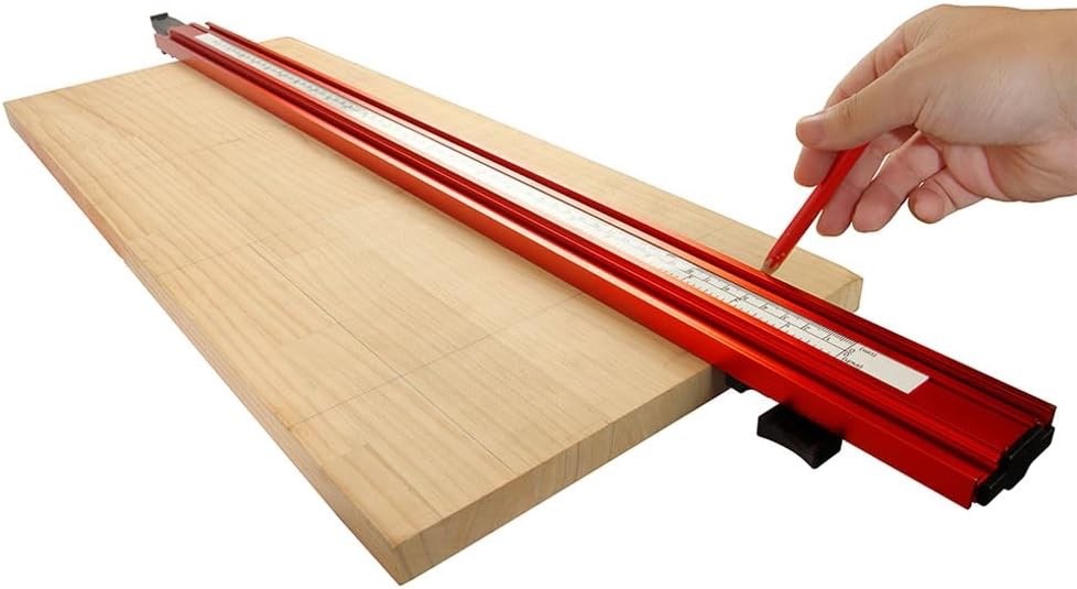 Band Saw Fence System 24 Inch Straight Edge Guide Clamp Aluminium Adjustable Jig
