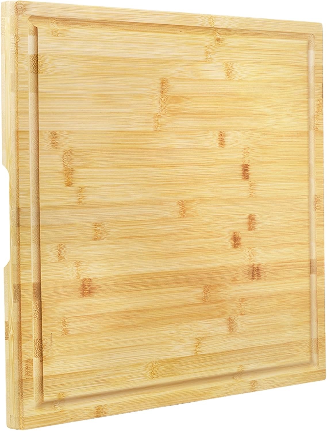 Chopping Board Cutting Board Bamboo 20x20 Inch Large 1" Thick Butcher Block Tray