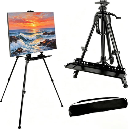 Artist Easel Stand Tripod Adjustable 52-160cm Folding Painting Canvas Display