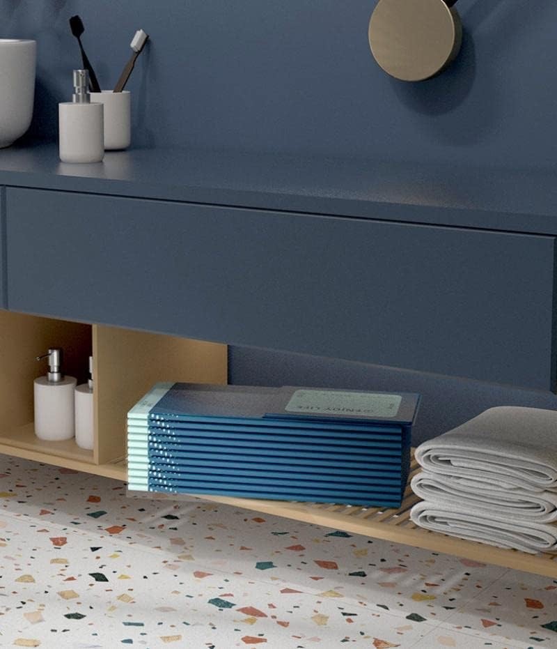 SKILBEAIA 3m Foldable Non-Inflatable Swimming Pool Hard Plastic Rectangle Pool