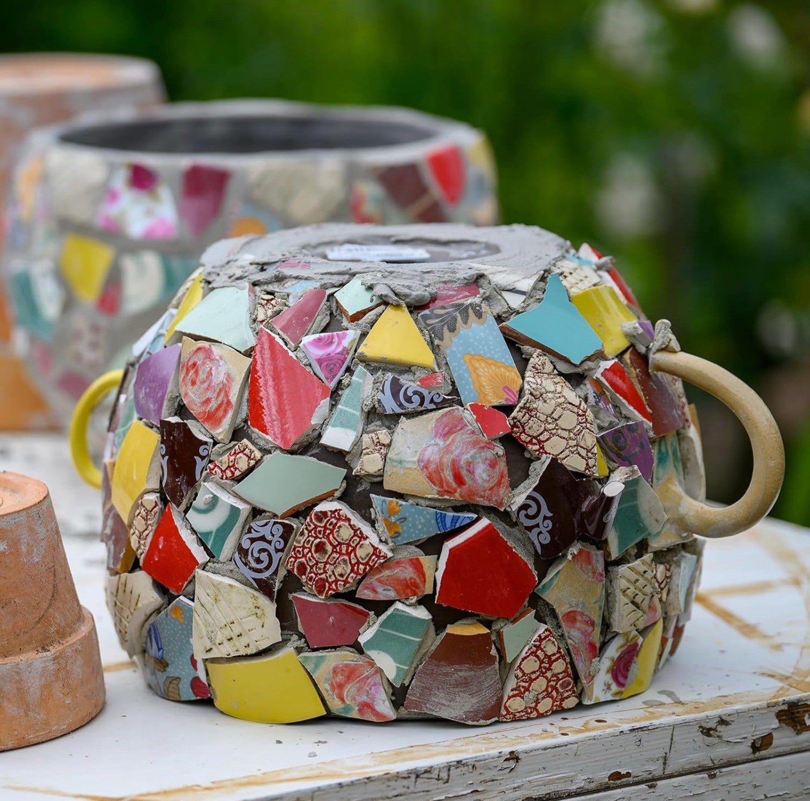 sourcing map 200g Ceramic Mosaic Tiles for Crafts Bulk
