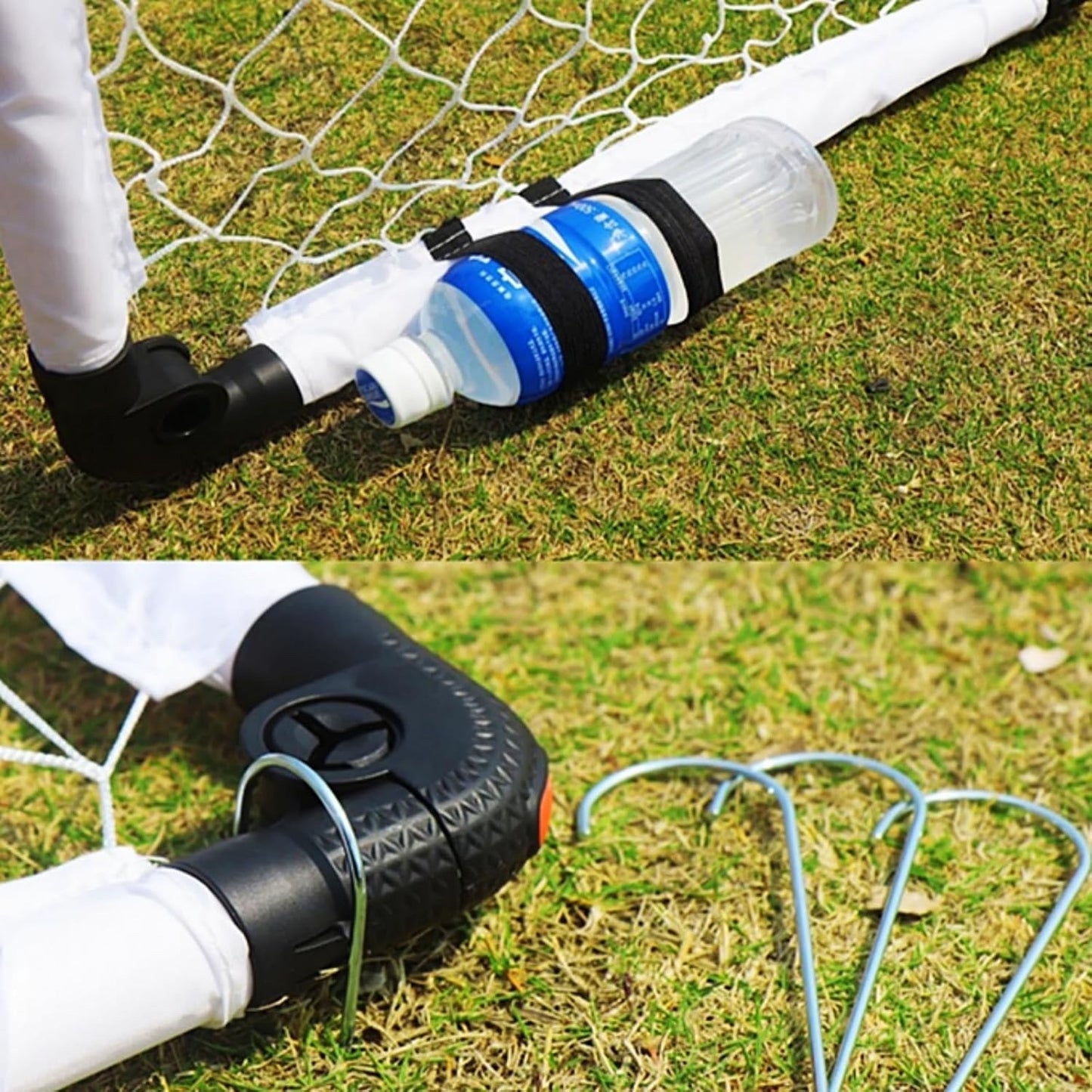 Kids Football Goal Foldable Soccer Net Portable Garden Indoor Outdoor 115cm