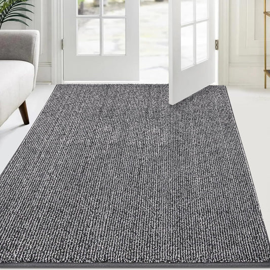 FCSDETAIL Dirt Trapper Indoor Door Mat 120x180 cm Machine Washable Entrance Rug