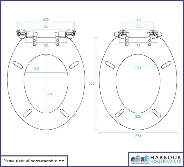 Soft Close Toilet Seat Wooden Green Gold Oval 43x36.5cm Bathroom Hinged Lid