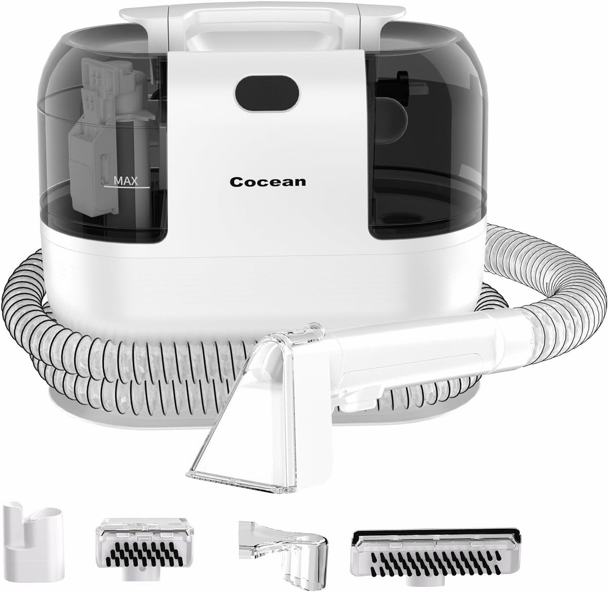 Carpet Cleaner Upholstery Sofa Spot Cleaning Machine 500W 18kPa Portable 2 Tank
