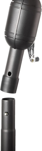 2.7m Round Garden Parasol Push Button Tilt Outdoor Patio Umbrella Green