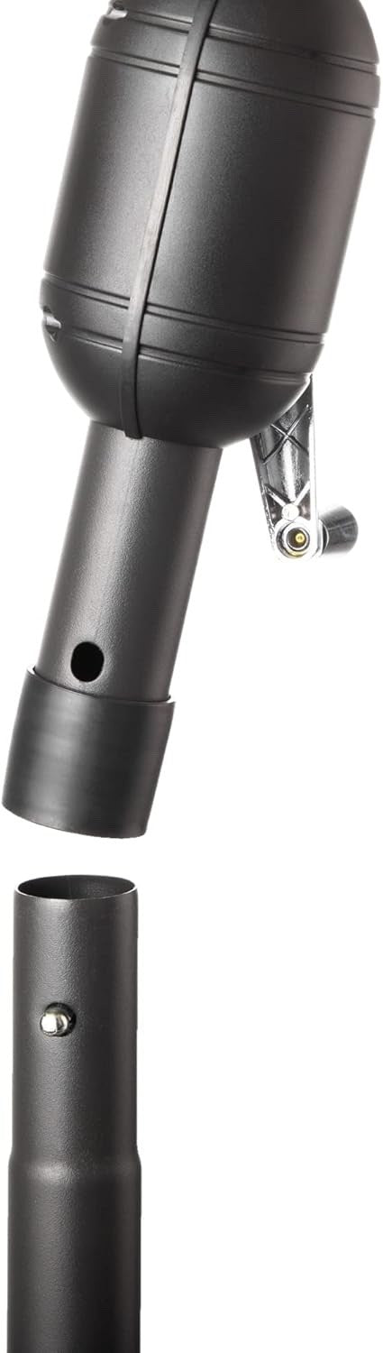 2.7m Round Garden Parasol Push Button Tilt Outdoor Patio Umbrella Green