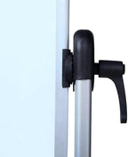 Viz Pro Double Sided Magnetic Mobile Whiteboard Revolving Aluminium 150x90cm