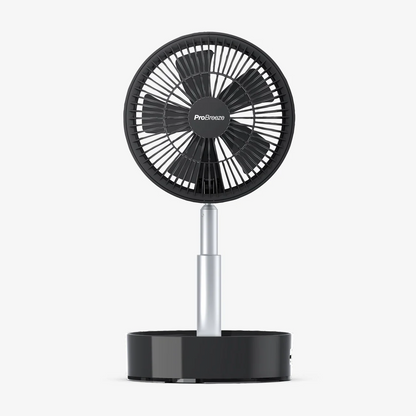 Rechargeable Portable Fan 10000mAh USB Telescopic Travel Desk Fan