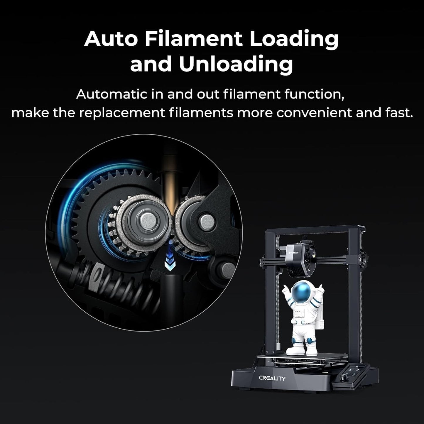 3D Printer Creality Ender 3 V3 SE 250mm/s Auto Level Sprite Dual Z Axis