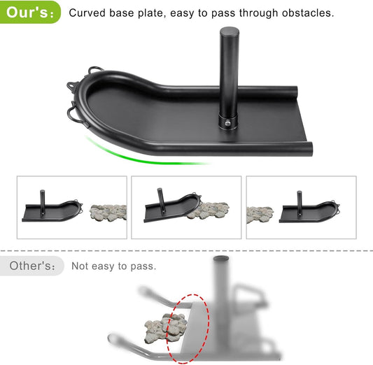 Kipika Weight Sled Push-Pull Fitness Sled Fitness Strength Training Sled
