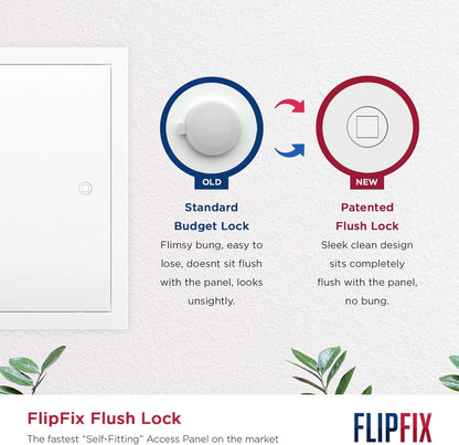 Metal Access Panel 450x450mm FlipFix Picture Frame Inspection Hatch Wall Ceiling