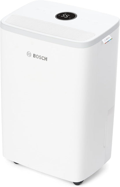 Bosch Dehumidifier Air Dryer 12L Dry 2000 Quiet Portable 2.5L Tank Home White