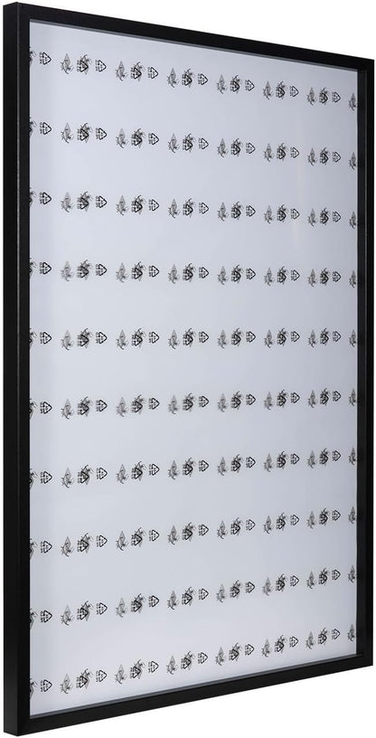 2 Pack 50x70cm Picture Frames Black Poster Frame Wall Mount Wooden Photo