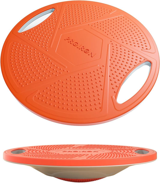 PROIRON Wobble Balance Board Non-Slip Balance Trainer for Stability Orange