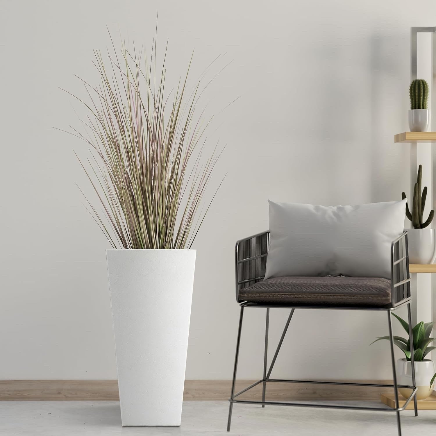 150cm Artificial Onion Grass Plant Indoor Outdoor Tall Decorative