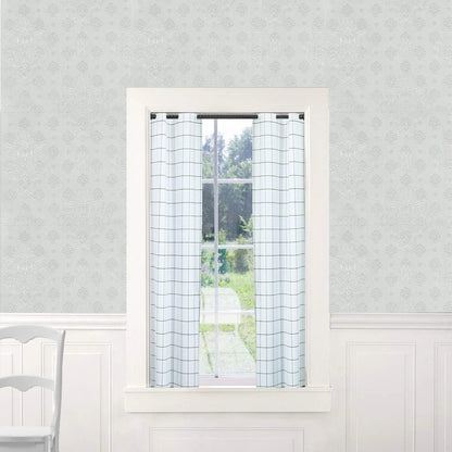 Heavy Duty Tension Shower Curtain Rail Adjustable Rustproof Bathroom Rod