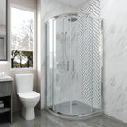 800x800mm Quadrant Shower Enclosure Sliding Door 6mm Easy Clean Glass