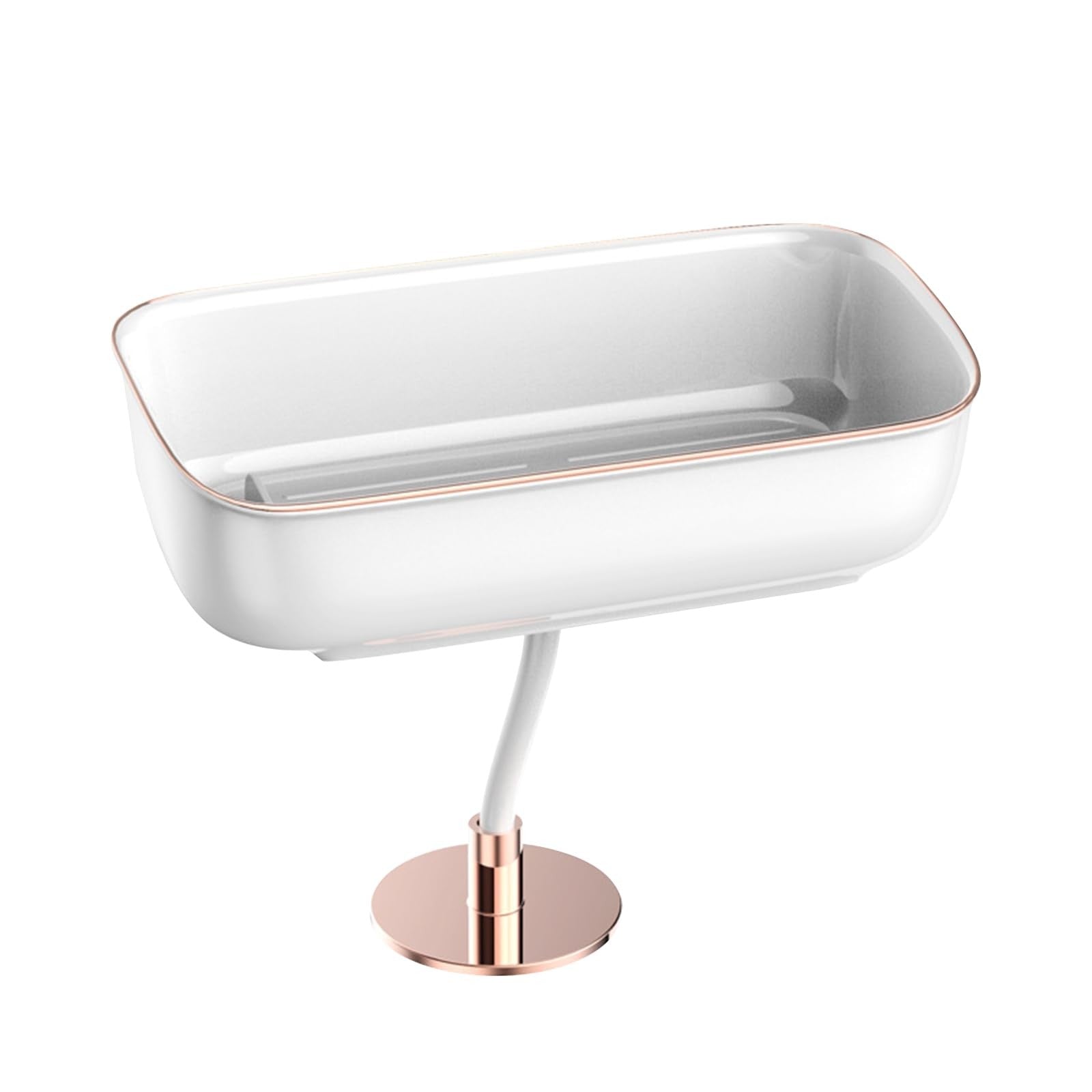 Huakaile Contempo Sponge & Brush Holder Modern Sponge Holder White