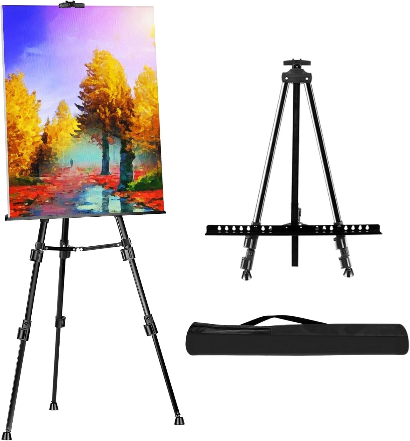 FUDESY Artist Easel Stand, Adjustable Art Tripod for Painting 58cm to 182cm