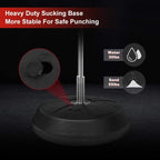 Freestanding Punching Bag w/ Stand Adjustable Boxing Set Gloves Adults Kids