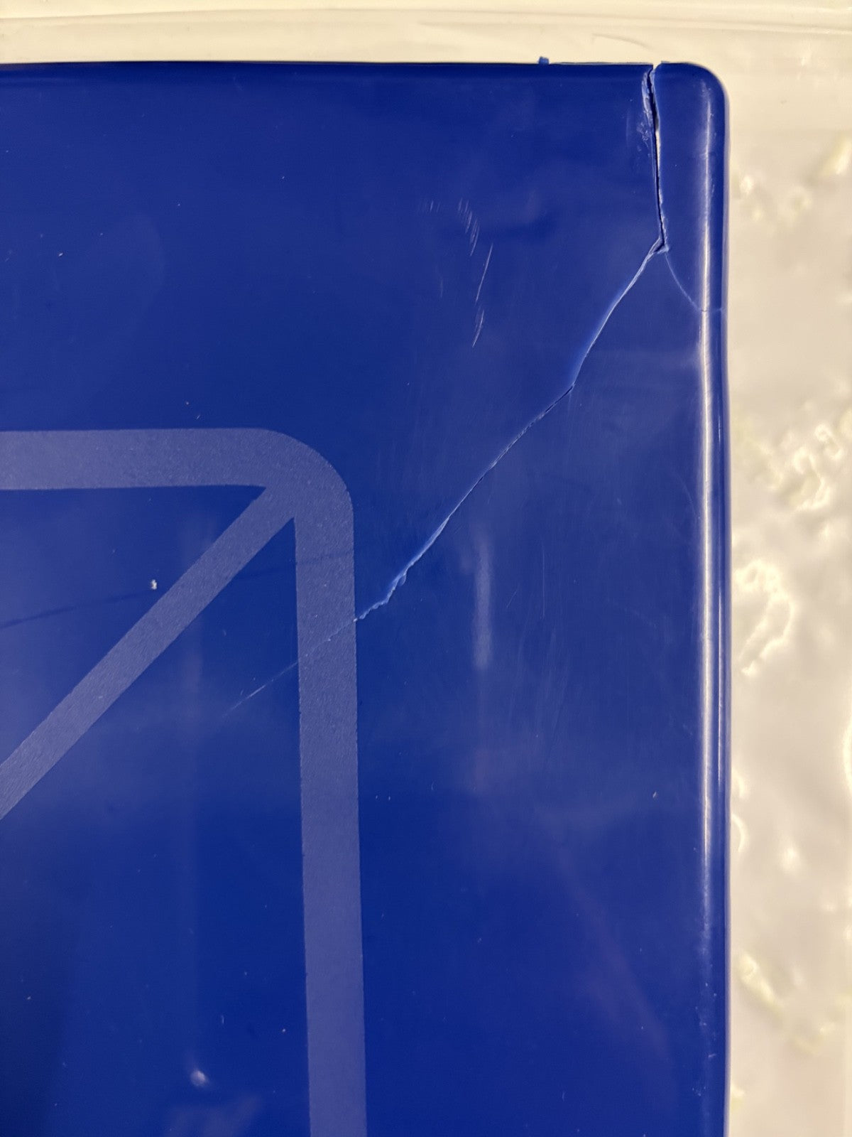 Heavy Duty Janitorial Cleaning Trolley Cart 3 Tier with Vinyl Bag Wheels Blue