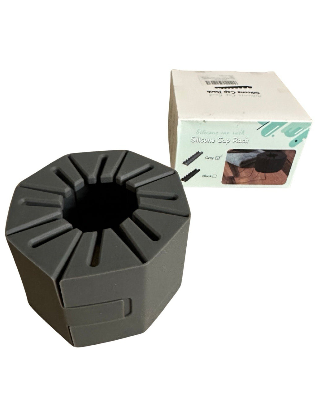Peutier Silicone Cap Rack Rubber Grey
