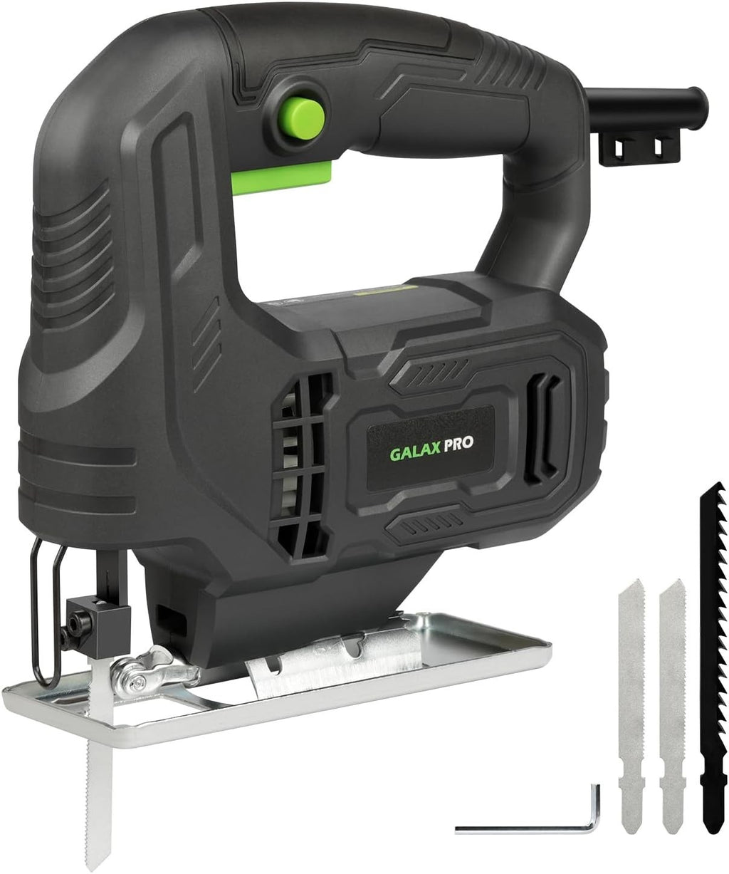 400W Electric Jigsaw Variable Speed 3000SPM 45° Bevel Cutting Power Tool