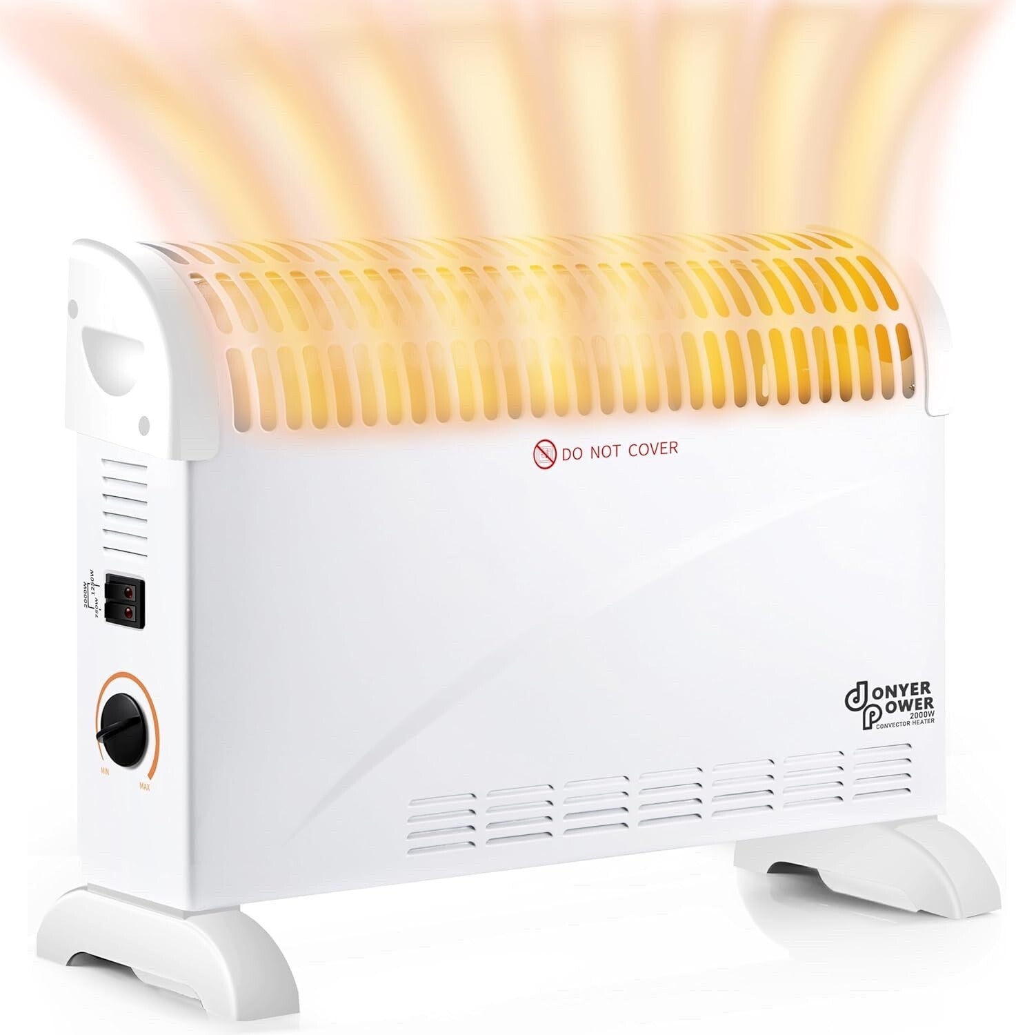 DONYER POWER Electric Convector Radiator Heater Room Heating Oil-Free Radiator
