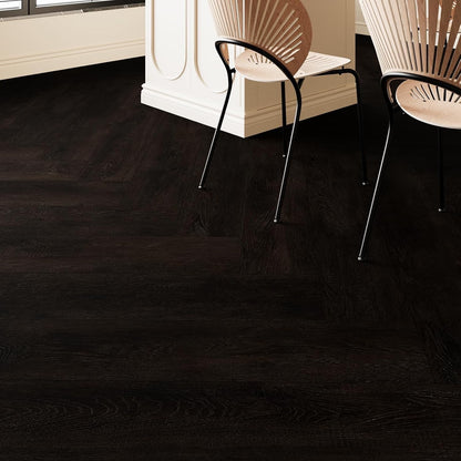 Peel Stick Vinyl Floor Tiles 36pc Dark Poplar 2.0mm Waterproof 5.02sqm Pack