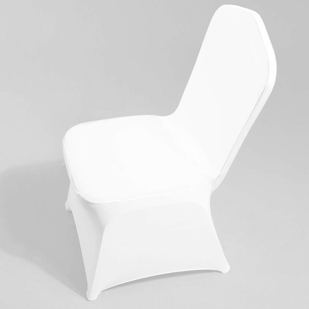 50 White Lycra Spandex Stretch Chair Covers Wedding Party Banquet Event Decor