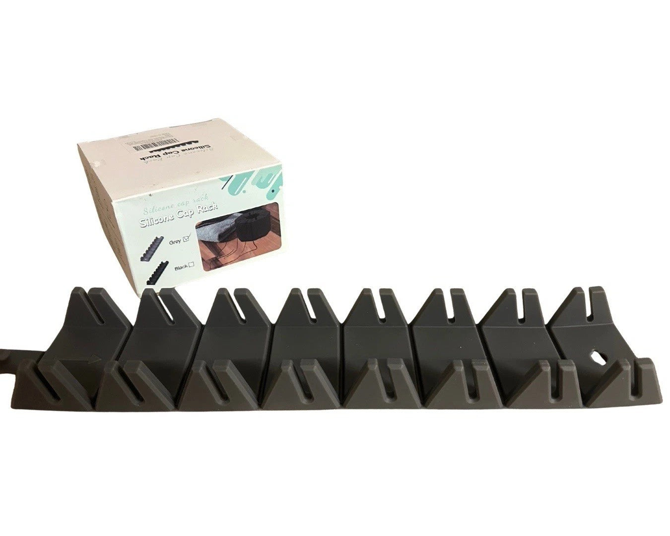 Peutier Silicone Cap Rack Rubber Grey