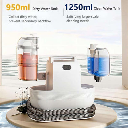 Carpet Cleaner Upholstery Sofa Spot Cleaning Machine 500W 18kPa Portable 2 Tank