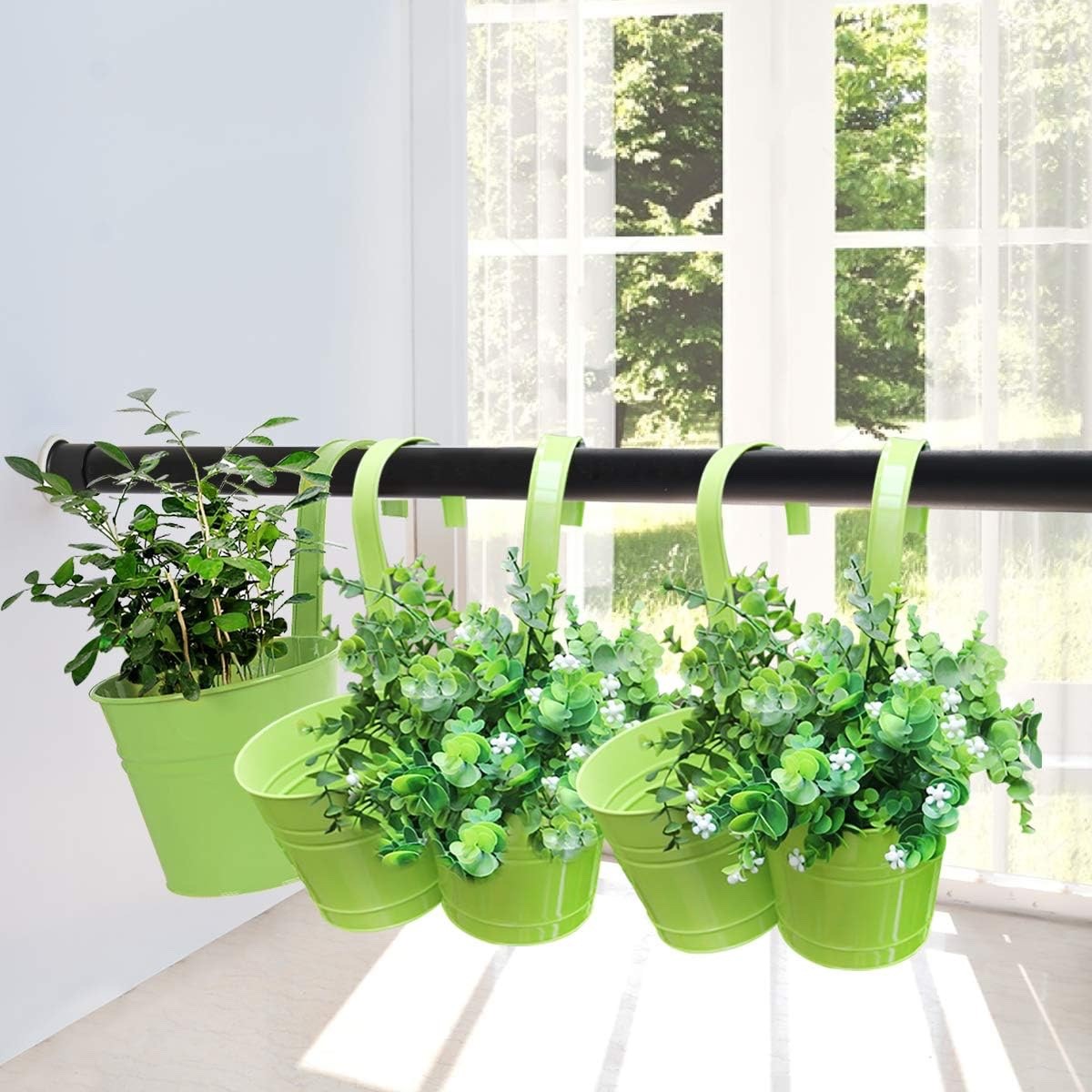 Heavy Duty Tension Shower Curtain Rail Adjustable Rustproof Bathroom Rod