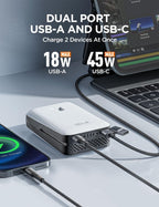 Cordless 20cm Pole Saw 2.0Ah Battery Electric Tree Trimmer 27ft/s Pruning