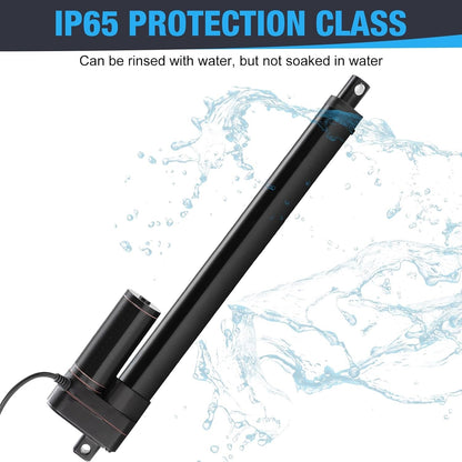 Linear Actuator Motor Electric 550mm 22 Inch 12V DC 3000N IP65 Mounting Brackets