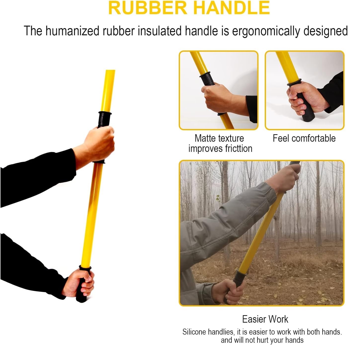 Tree Pruning Pole Saw 30FT 9M Extendable Manual Branch Cutter Lopper Garden Tool
