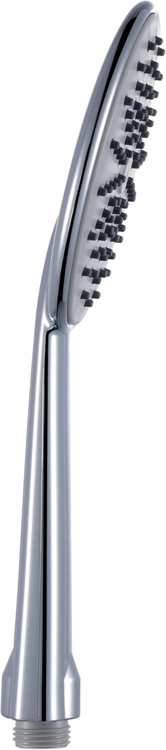 Shower Rail Kit with 1 Jet Shower Head 1.5m PVC Hose Bathroom Set Chrome