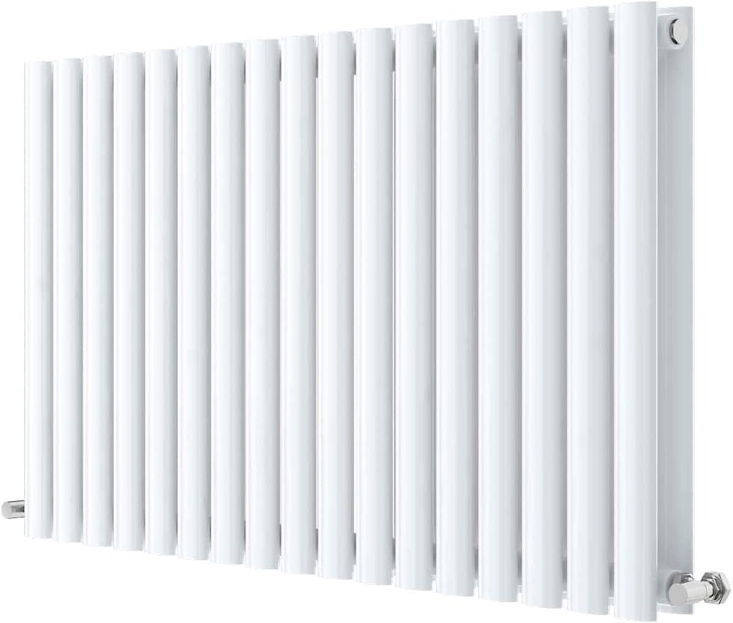 Nuie HL339D Revive Modern Home Wall Mount Horizontal Double Panel 600x992x78mm