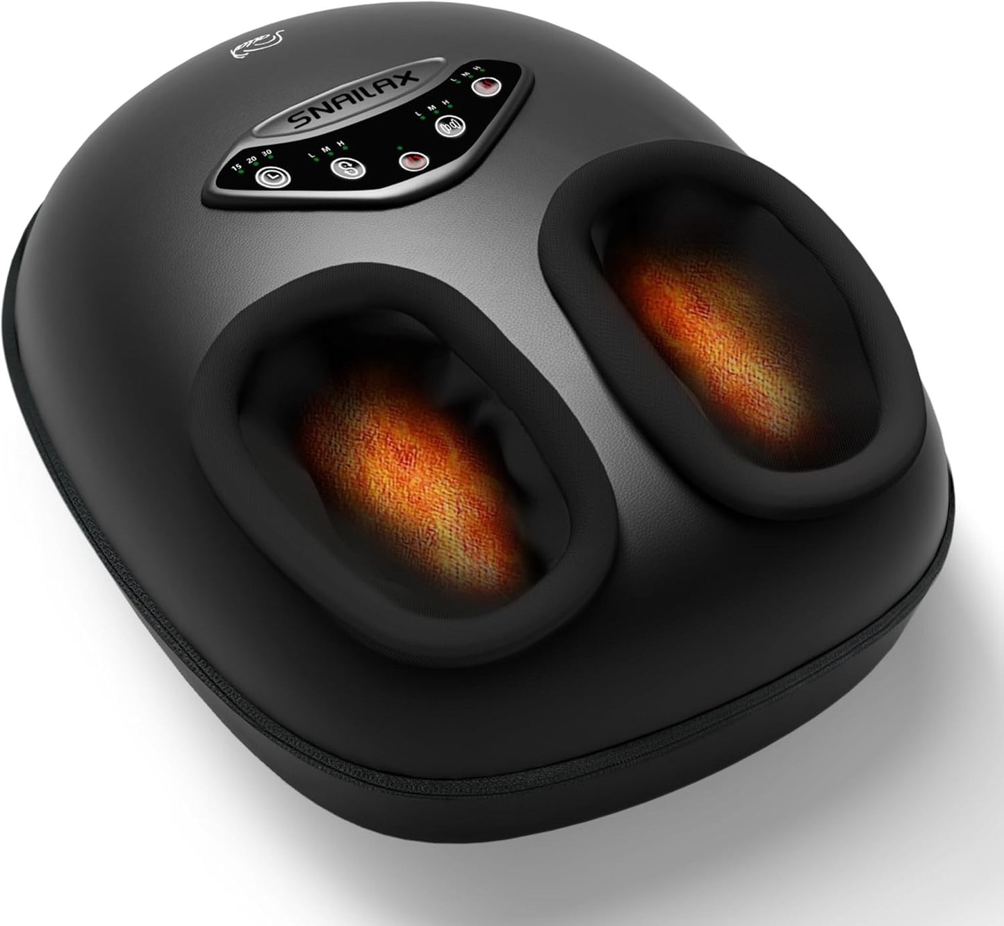 Shiatsu Foot Massager w Heat Deep Kneading Compression Vibration Fits Size 14